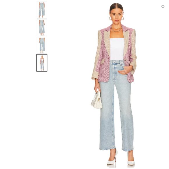 MOTHER | High Waisted Spinner Skim Jeans (Pre-Party) Size 32 NWT - Picture 4 of 4